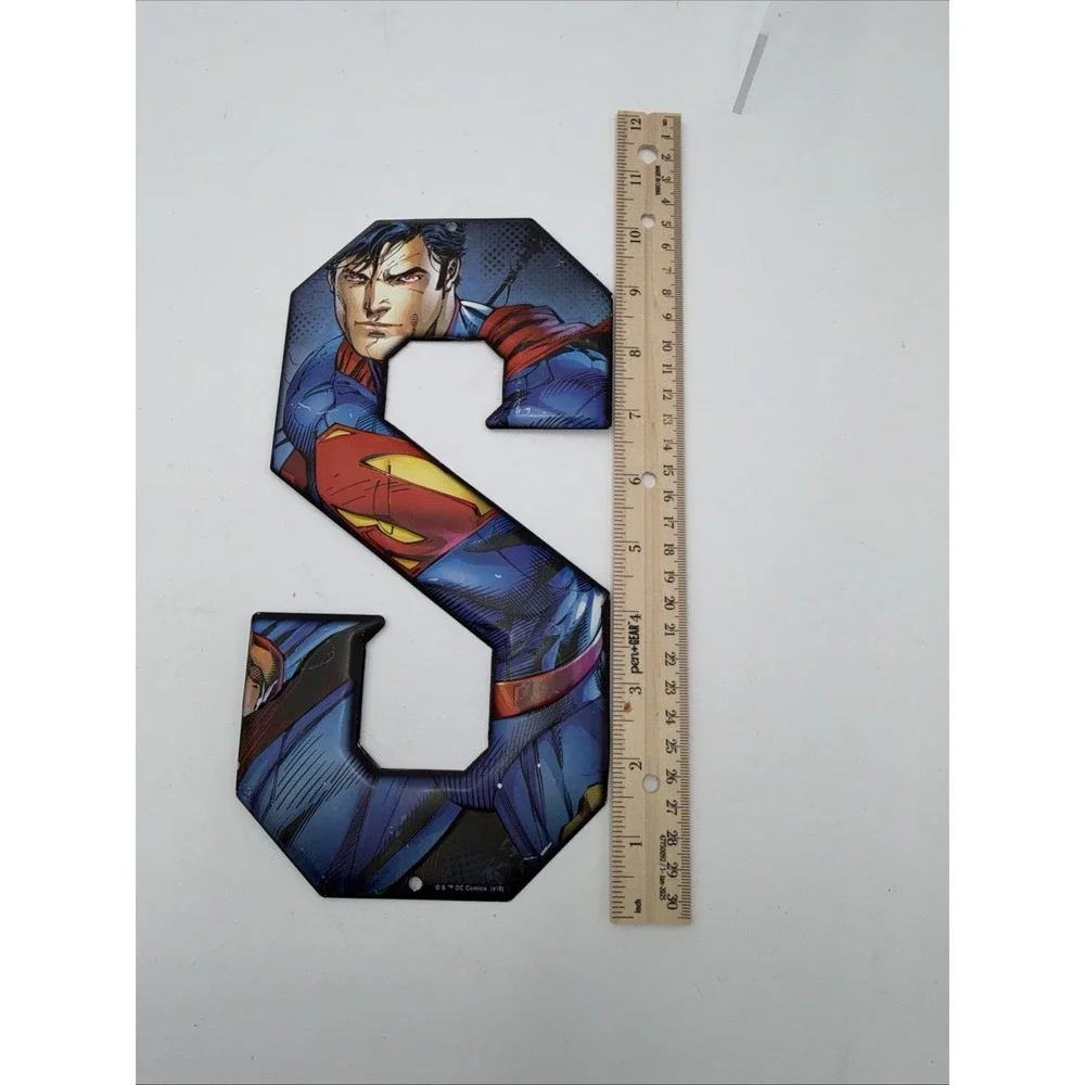 Open Road‎ Brands Justice League Superman Metal Wall Hanging Letter 